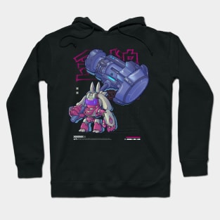 Mecha hammer bot Hoodie